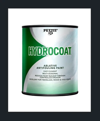 Pintura marina Pettit 1840 Hydrocoat cuarto negro Foto 1 de 2