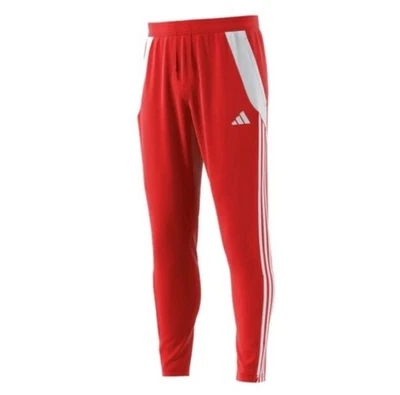 Pantalones de chándal Adidas Tiro 24 para hombre cónicos rojos blancos talla 2XL Foto 1 de 4