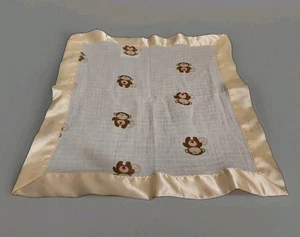 Aden Anais Monkey Muslin Small Sleep Sack & Satin Trim Security Blanket 2pc - Picture 1 of 9