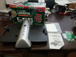 Tested Working Laminating Machine Electric Laminator Duck Henkel 9” With Pouches - Picture 1 of 9