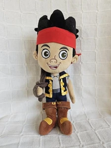 Disney Jake and the Neverland Pirates Jake 14" Plush Soft Toy  - Picture 1 of 6