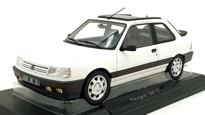 Norev 1/18 Scale Diecast 184888 - 1988 Peugeot 309 GTi - Meije White — 第 1/4 张图片
