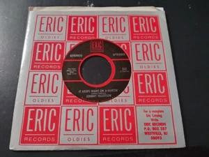 Johnny Tillotson - It Keeps Right On A-Hurtin UNPLAYED REISSUE 45RPM ERIC Record - Picture 1 of 4