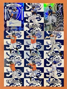 HOUSTON ASTROS 2025 Panini Crociata PACCHETTO 9 Card (leggere descrizione) - Foto 1 di 2