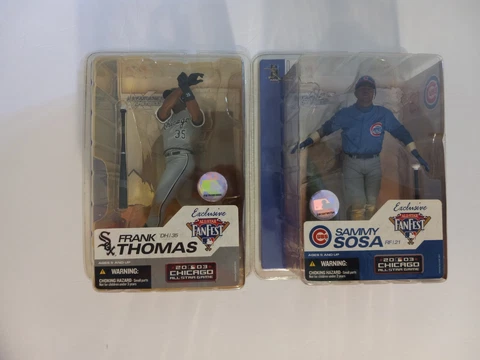 McFARLANE SPORTS PICKS 2003 MLB FAN FEST CHICAGO FRANK THOMAS & SAMMY SOSA Cover