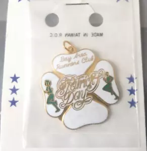 Bay Area MI Michigan Runners Club Medallion Pendant Award St Patrick's Day NEW - Picture 1 of 1
