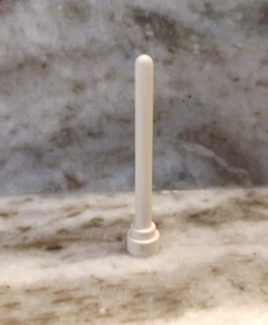 Lego 1x1x4 White Flagpole - Picture 1 of 1