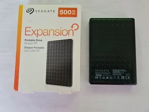 Seagate Expansion 500GB USB 3.0 Portable 2.5 inch External Hard Drive for PC MAC - Picture 1 of 3