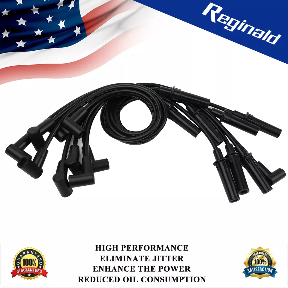 Juego de 8 cables de bujía para Jeep Grand Cherokee Wagoneer 1993-1998 671-8117 Foto 1 de 4