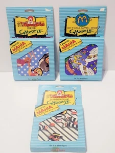 McDonalds Collectibles VTG Guzzle Puzzles LOT 3 Hamburglar Birdie & Space 1997 - Bild 1 von 7