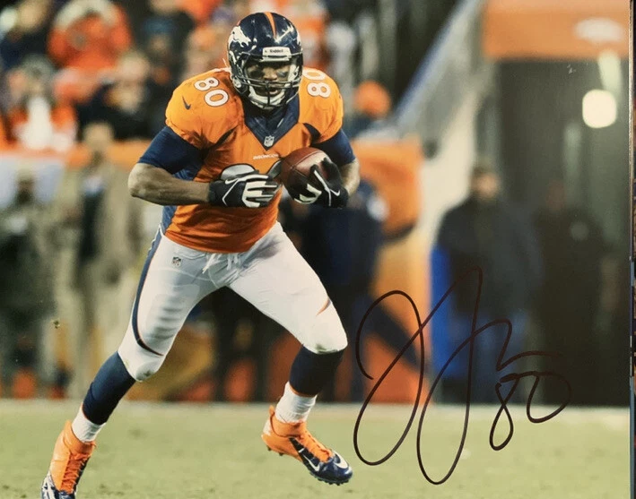 julius thomas Signed 8x10 Photo Pic Auto - Image 1 of 1