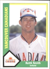 1990 Vancouver Canadians CMC #19 Keith Smith