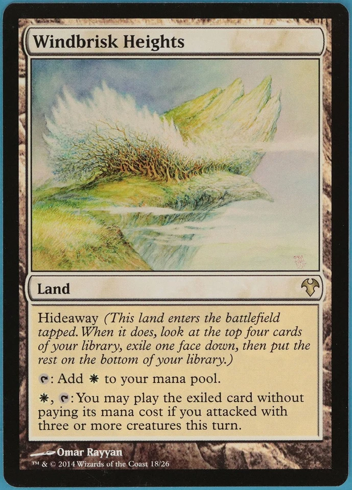 Windbrisk Heights Modern Event Deck 2014 NM MISSPRINT (ID# m16948) ABUGames - Image 1 of 2
