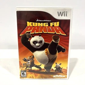 DREAMWORKS KUNG FU PANDA NINTENDO WII ADVENTURE GAME & CASE 2008 ACTIVISION - Picture 1 of 4