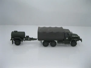 Roco Minitanks -H0 1:87- US Army - Truck PrPl mit Tankanhänger - gesupert - Bild 1 von 4