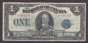 [CIR] 1923 Dominion of Canada 1 Dollar J-584407 [016-3] - Picture 1 of 2