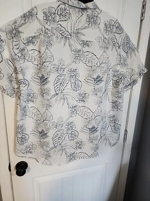 Camisa Havanera Hawaiana Lino/Rayón Foto 1 de 4