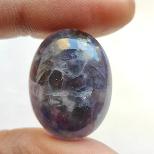 Designer Flashy Iolite Sunstone Cabochon Iolite With Sunstone Gemstone C5319 AU - Picture 1 of 5
