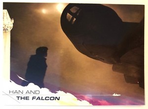 2018 Topps Solo Star Wars Story #63 Han and The Falcon NrMint-Mint