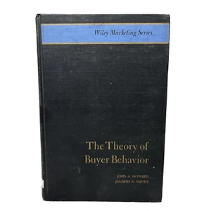 Theory of Buyer Behavior John A. Howard Jagdish N. Sheth 1969 Hardcover - Imagen 1 de 15