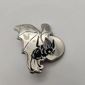 The Pin Studio Artist Series Enamel Bat Kate Kennedy Limited 19/50 - Picture 1 of 6