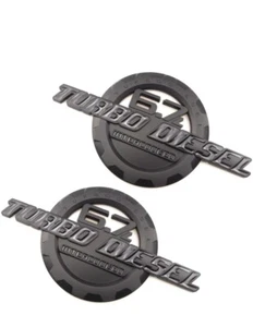 2pk 6.7L turbo Diesel intocooleo 3D nlack out logo - Picture 1 of 4