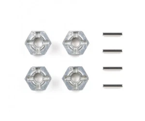 Tamiya 300053056 Radmitnehmer Alu (4) 12mm Sechskant - Bild 1 von 1
