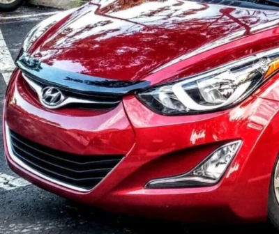 Protector de capó Husky Carflector deflector protector contra insectos para Hyundai Elantra 11-2014 Foto 1 de 4