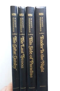 4 Vol Set, F Scott Fitzgerald Novels (hardcovers) - Picture 1 of 2