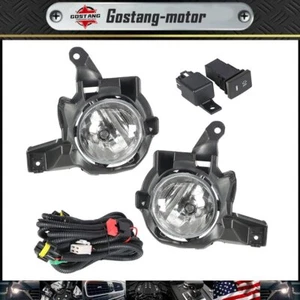 For Toyota RAV4 2013-2015 Front Bumper Fog Light Lamps w/Switch Replacement Pair - Picture 1 of 8