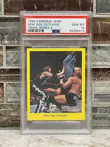 1999 Cardinal WWF NEW AGE OUTLAWS Trivia Series 2 PSA 10 Gem Mint 📈🔥!  - Picture 1 of 2