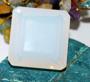 Natural GIE Certified Opal 101 Ct Radiant Cut Welo Untreated Australian Gemstone - Picture 1 of 6