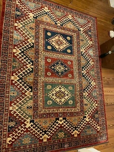Kelim Teppich, handgeknüpft, 240x177 - Bild 1 von 4