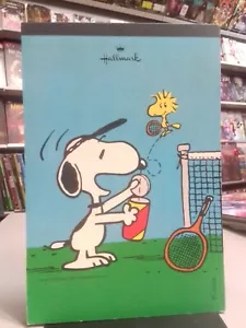 blocco scuola Peanuts Snoopy original vintage anni 70 80 HALLMARK non usato - Foto 1 di 1