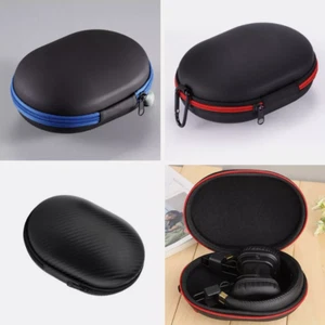 Portable Hard Case Wireless Headphones Box Carrying Headset Pouch Storage Bag UK - Picture 1 of 13