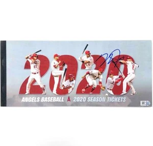 Mike Trout autograph signed Angels 2020 Season Ticket Book ~ MLB Holo Hologram - Picture 1 of 5