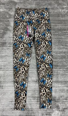 Leggings No Boundaries Juniors Extra Pequeños 1 Animal Print Mariposas Nuevos con Etiquetas Foto 1 de 4