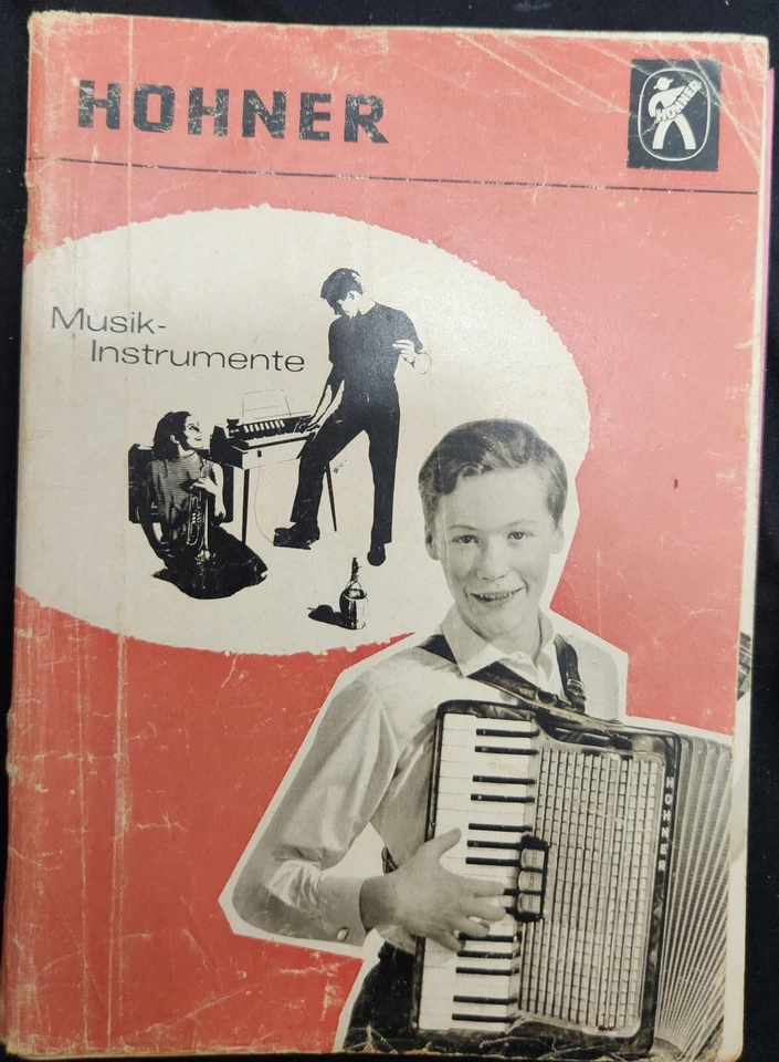 HOHNER ACCORDION & Musical instruments ADVERTISING BOOKLET 1966 GERMANY - Image 1 of 4