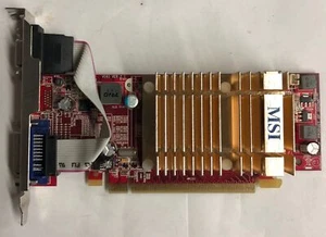 MSI Radeon HD 4350 512MB PCI-E Graphics Card- R4350-D512H - Picture 1 of 1