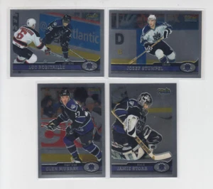 99/00 OPC Chrome Los Angeles Kings (4 Cards) Robitaille Storr Murray Stumpel - Bild 1 von 2