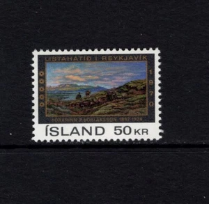 Island 1970 50k GEMÄLDE, DER REST VON THORLAKSSON POSTFRISCH SC 424 - Bild 1 von 1
