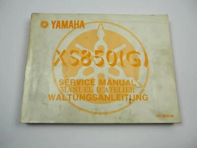 Yamaha XS850 4E2 Werkstatthandbuch Reparaturanleitung 1980 - Bild 1 von 3