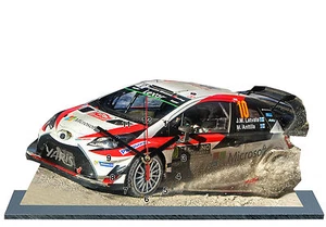 LATVALA, RALLY MONTE CARLO 2017, TOYOTA I20 WRC , Reloj en modela miniatura, 06 - Picture 1 of 1