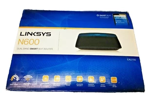 Linksys Ea2700 N600 4 Port Dual Band Wifi Router Works 300 MBPS! - Picture 1 of 12