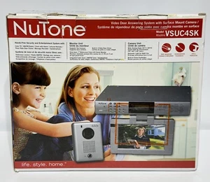 NuTone Video Door Answering System with Camera & 7" Color Screen VSUC4SK - Picture 1 of 18