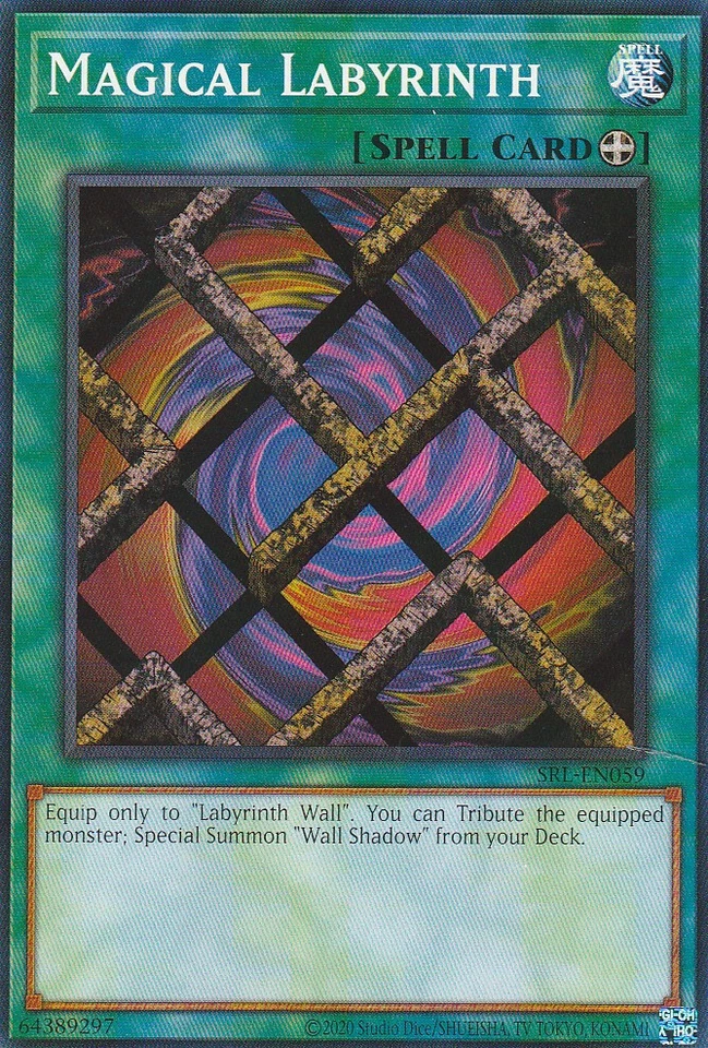 YUGIOH CARD MAGICAL LABYRINTH SRL-EN059 / 25TH ANNIVERSARY - Image 1 of 1