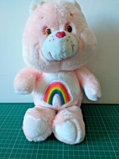 Vintage Care Bear Collection Cheer Bear 1983 Tonka UK 13'