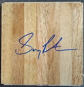 Gary Payton Autographed, In-person Floorboard. NBA HOFer. - Picture 1 of 2