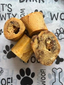 4 pack mini marrow bones natural dog and puppy treat - Picture 1 of 1