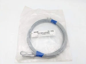 SSC 458 Pair Of Stainless Cable Assembly 1/8" 9'6" 7x19 Garage Torsion - Picture 1 of 2